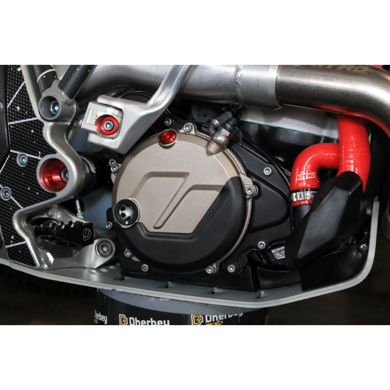Protection couvercle embrayage plastique TB VERTIGO 2022-2023 partie basse
