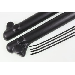 Protection fourche plastique TB courte BETA rev/evo 80