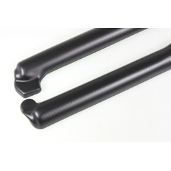 Protection fourche plastique TB longue Type Marzocchi noir