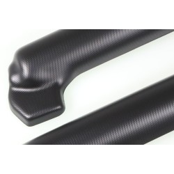 Protection fourche plastique TB longue Type Marzocchi noir