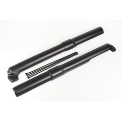 Protection fourche plastique TB longue Type Marzocchi noir