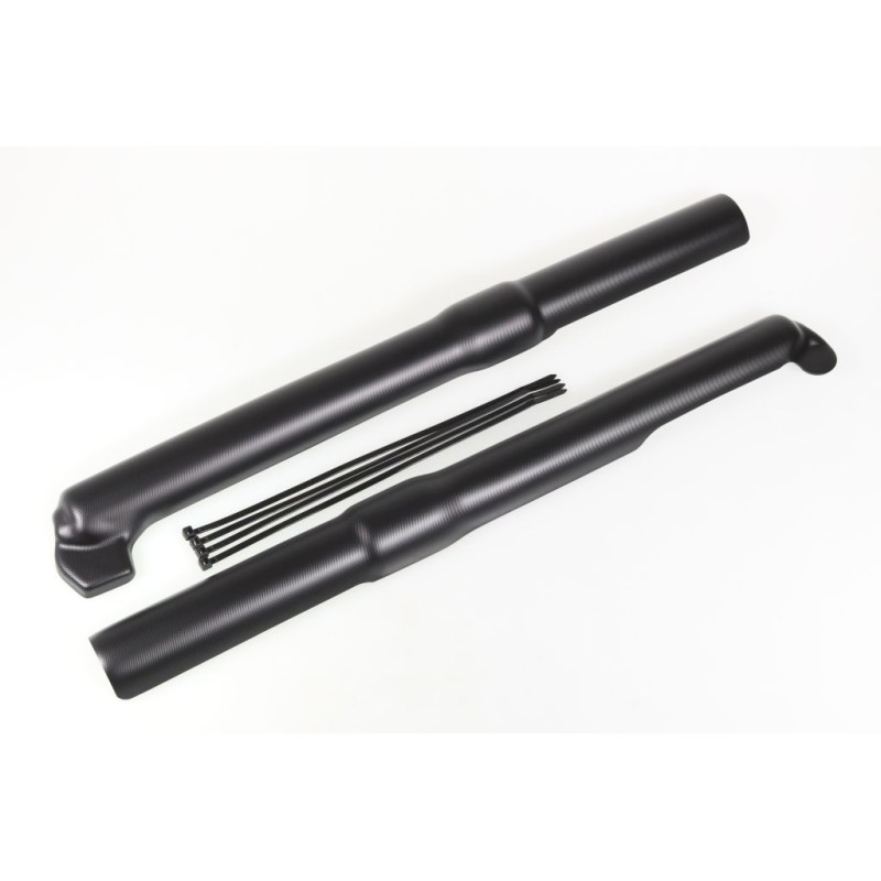 Protection fourche plastique TB longue Type Marzocchi noir
