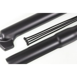 Protection fourche plastique TB longue Type Marzocchi noir