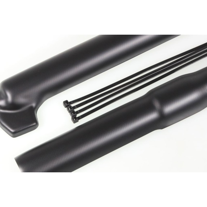Protection fourche plastique TB longue Type Marzocchi noir