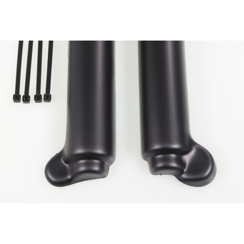 Protection fourche plastique TB longue Type Tech noir