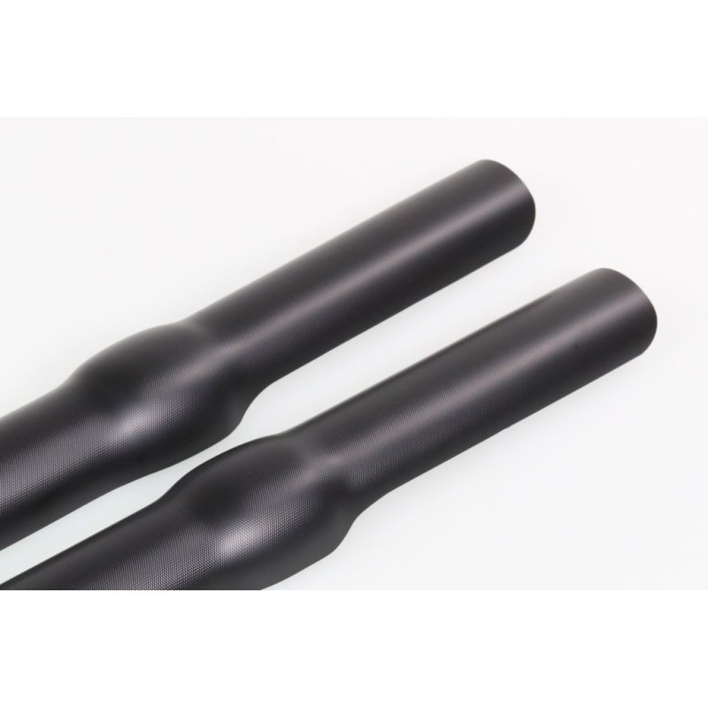Protection fourche plastique TB longue Type Tech noir