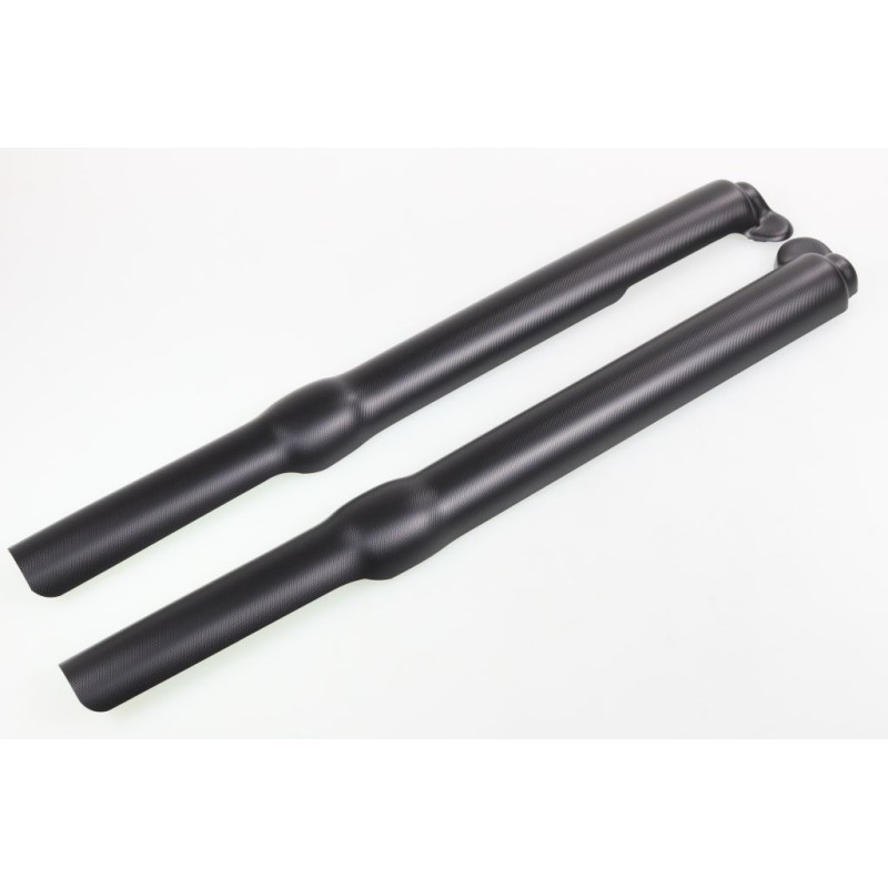 Protection fourche plastique TB longue Type Tech noir