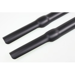 Protection fourche plastique TB longue Type Tech noir