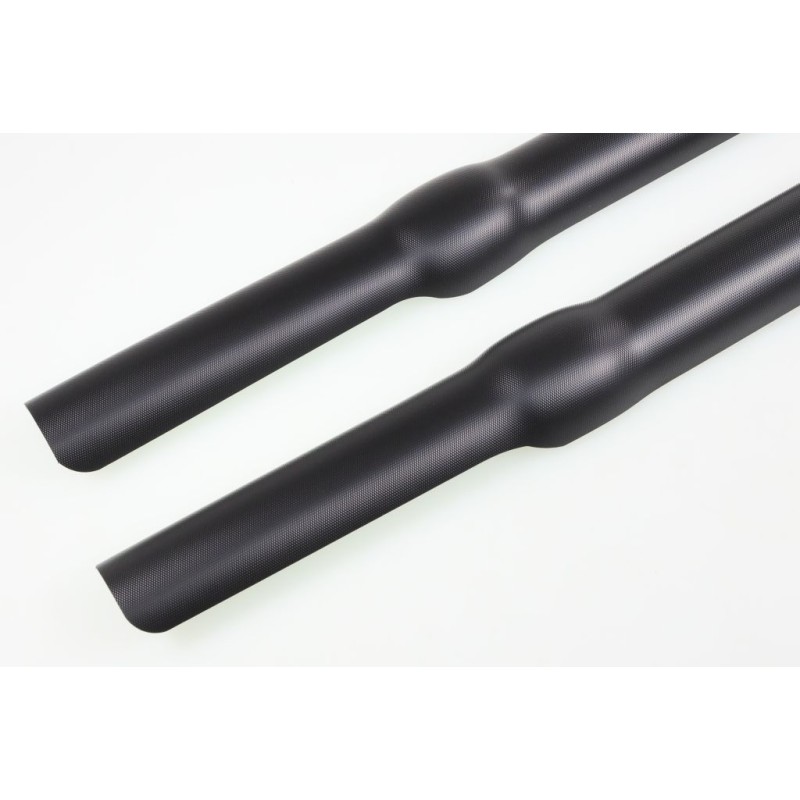 Protection fourche plastique TB longue Type Tech noir