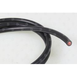 Cable d'antiparasite de bougie allumage 1m noir