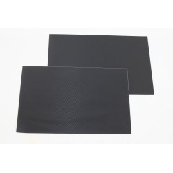 Planche adhesive look carbone 45x30cm