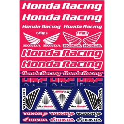 Planche adhésif HONDA Racing divers