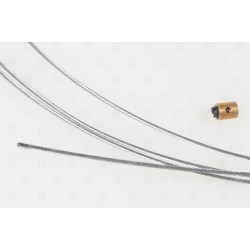 Cable gaz Universel acier 2.5m