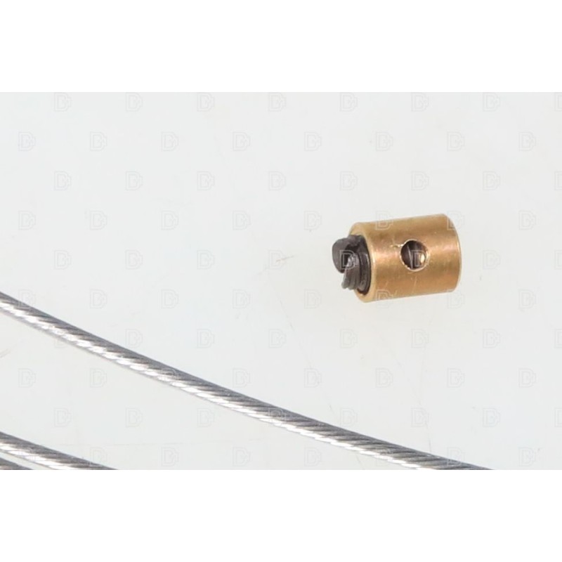 Cable gaz Universel acier 2.5m