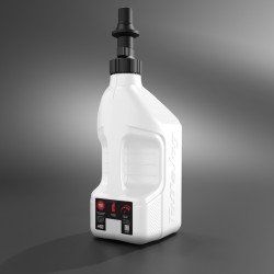 Jerrycan racing rapide Tuff Jug blanc 10L