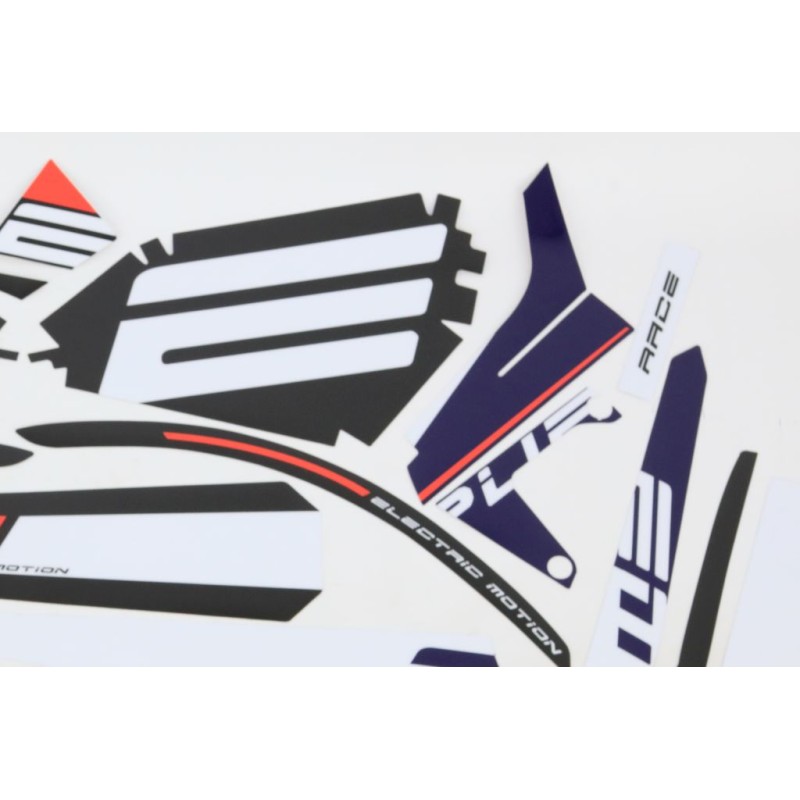 Kit autocollant ELECTRIC MOTION 2020 Epure Race adaptable complet