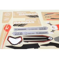 Kit autocollant GASGAS 2017 GP complet
