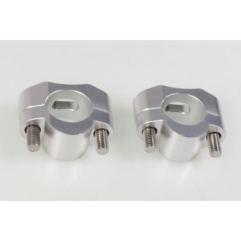 Pontet rehausse guidon sans barre 28.6mm UP DESIGN +10mm adaptable