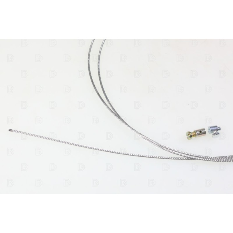 Cable embrayage Universel acier 2m