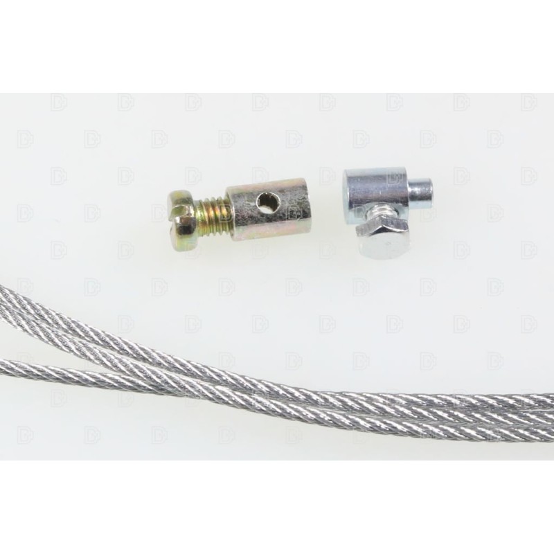 Cable embrayage Universel acier 2m
