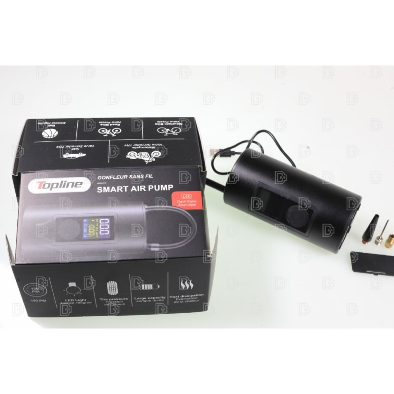 Compresseur à air sans fil TOPLINE Smart Air Pump