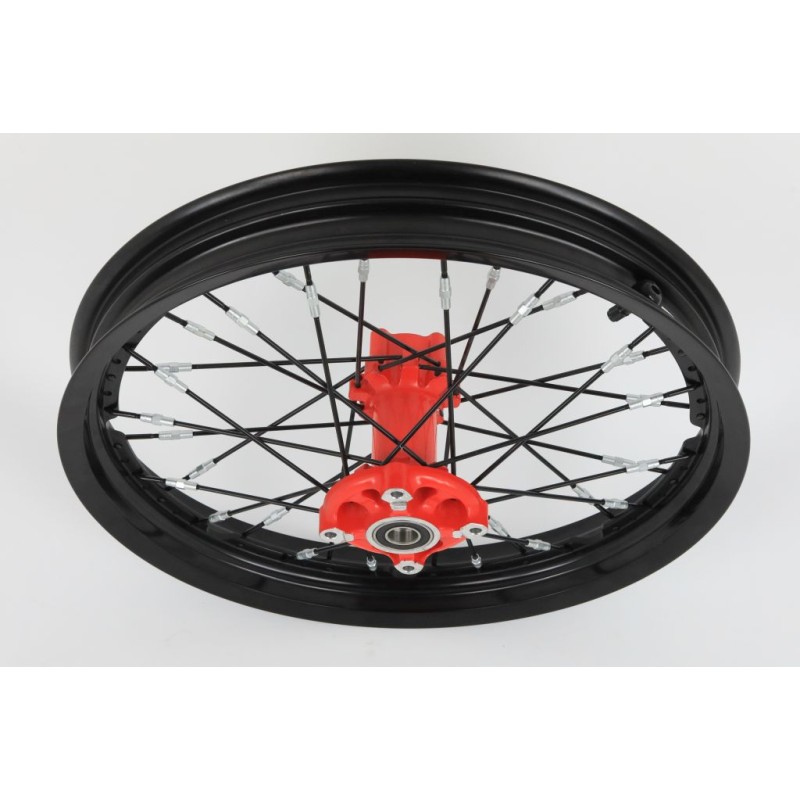 Roue AR étanche BETA 2009-2025 Morad complète noir/rouge