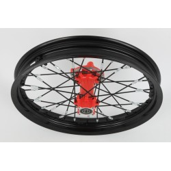 Roue AR étanche BETA 2009-2025 Morad complète noir/rouge