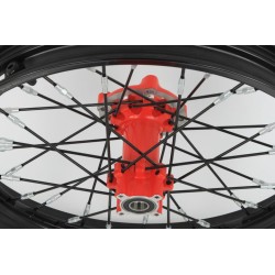 Roue AR étanche BETA 2009-2025 Morad complète noir/rouge