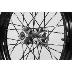 Roue AR étanche GASGAS 2002-2023 Morad complète ajourée noir/gris