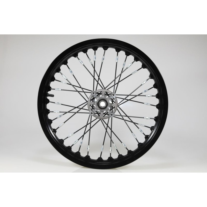 Roue AR étanche GASGAS 2002-2023 Morad complète ajourée noir/gris