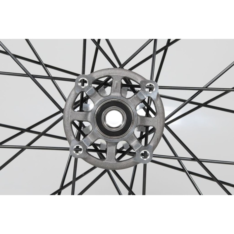 Roue AR étanche GASGAS 2002-2023 Morad complète ajourée noir/gris