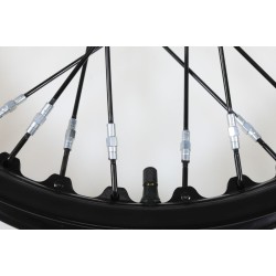Roue AR étanche GASGAS 2002-2023 Morad complète ajourée noir/gris