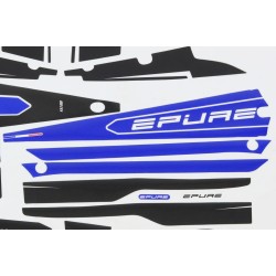 Kit autocollant ELECTRIC MOTION 2024 Epure complet