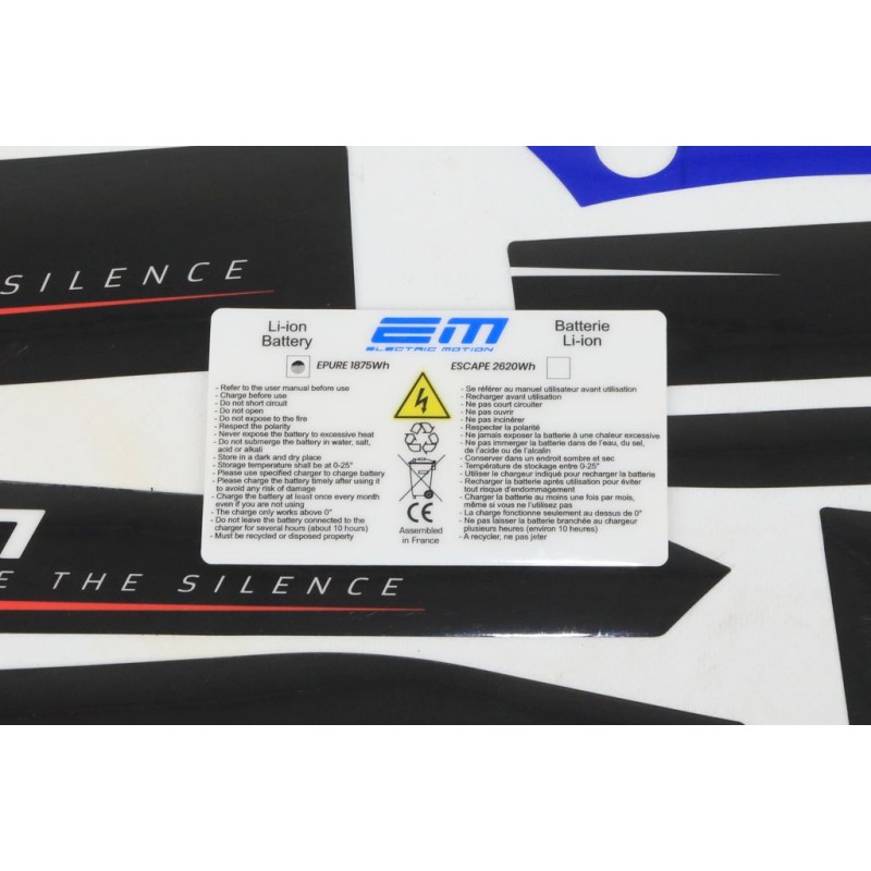 Kit autocollant ELECTRIC MOTION 2024 Epure complet