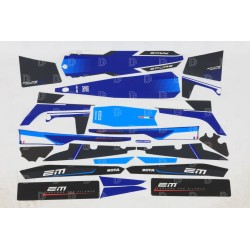 Kit autocollant ELECTRIC MOTION 2025 Race complet