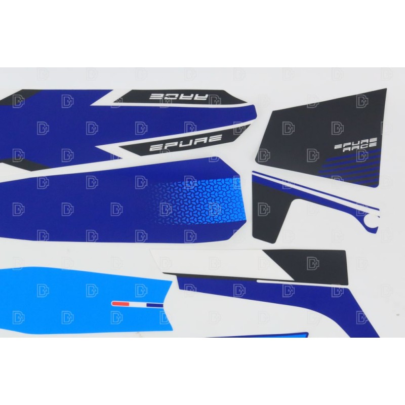 Kit autocollant ELECTRIC MOTION 2025 Race complet