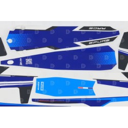 Kit autocollant ELECTRIC MOTION 2025 Race complet