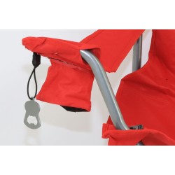 Chaise paddock GASGAS pliable rouge