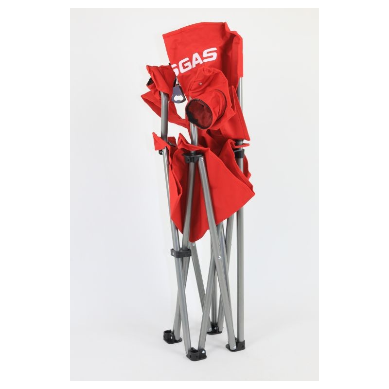 Chaise paddock GASGAS pliable rouge