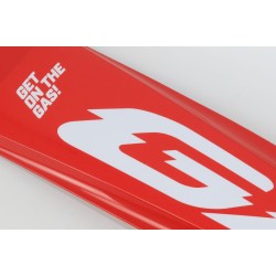 Garde boue AR GASGAS 2023-2025 Racing rouge/blanc