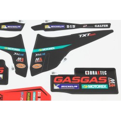 Kit autocollant GASGAS 2024 GP complet