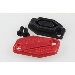 Couvercle maitre cylindre BRAKTEC GASGAS frein AV rouge