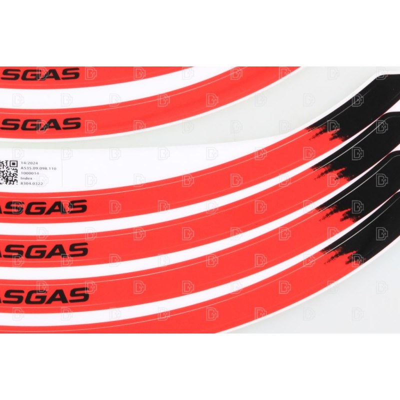 Autocollant cerceau de roue GASGAS 2025 GP