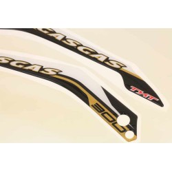 Autocollant selle GASGAS 2009 raga 300 lateral la paire