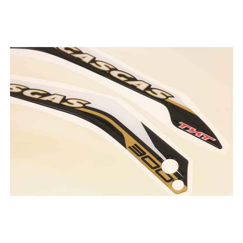 Autocollant selle GASGAS 2009 raga 300 lateral la paire