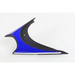 Protege radiateur GASGAS 2004 droit bleu