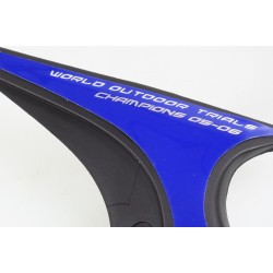 Protege radiateur GASGAS 2008 280 droit bleu