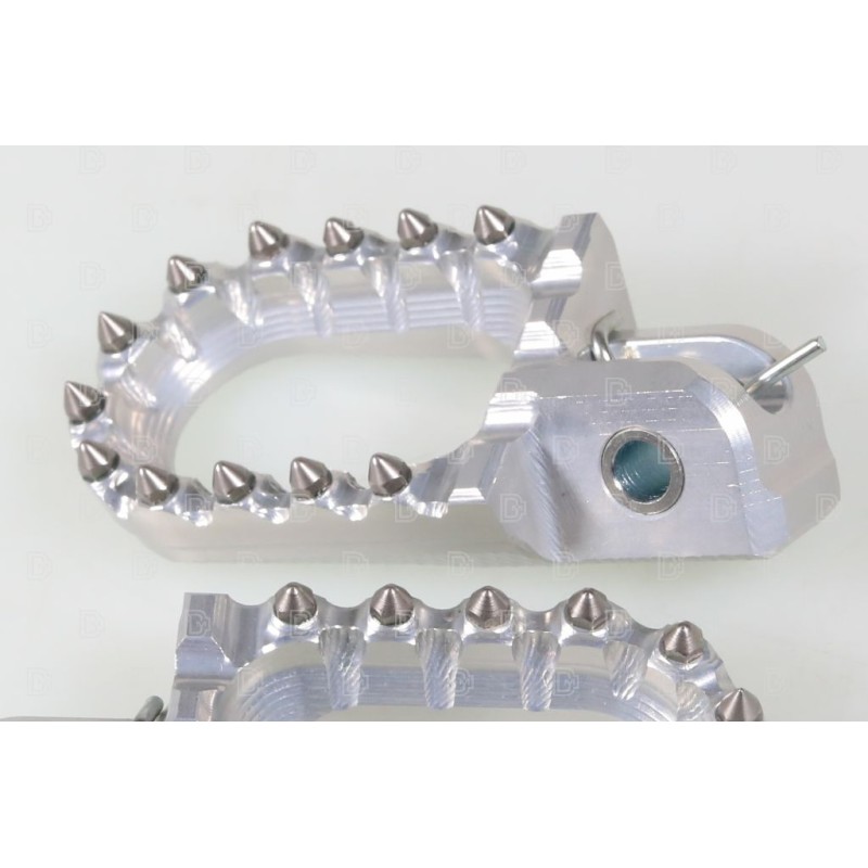 Repose pied alu avec insert GECO