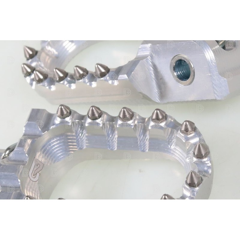 Repose pied alu avec insert GECO