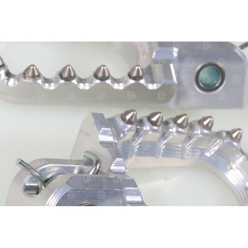 Repose pied alu avec insert GECO